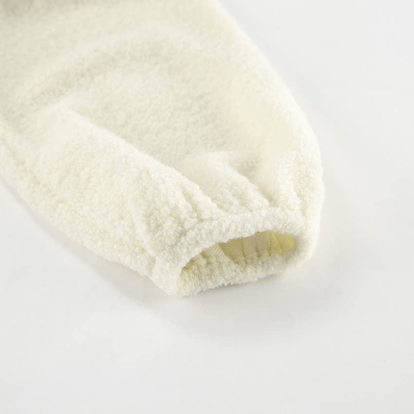 CWTBLL3113_LAMB WOOL ALL-IN-ONE POLO PULLOVER SWEATSHIRT