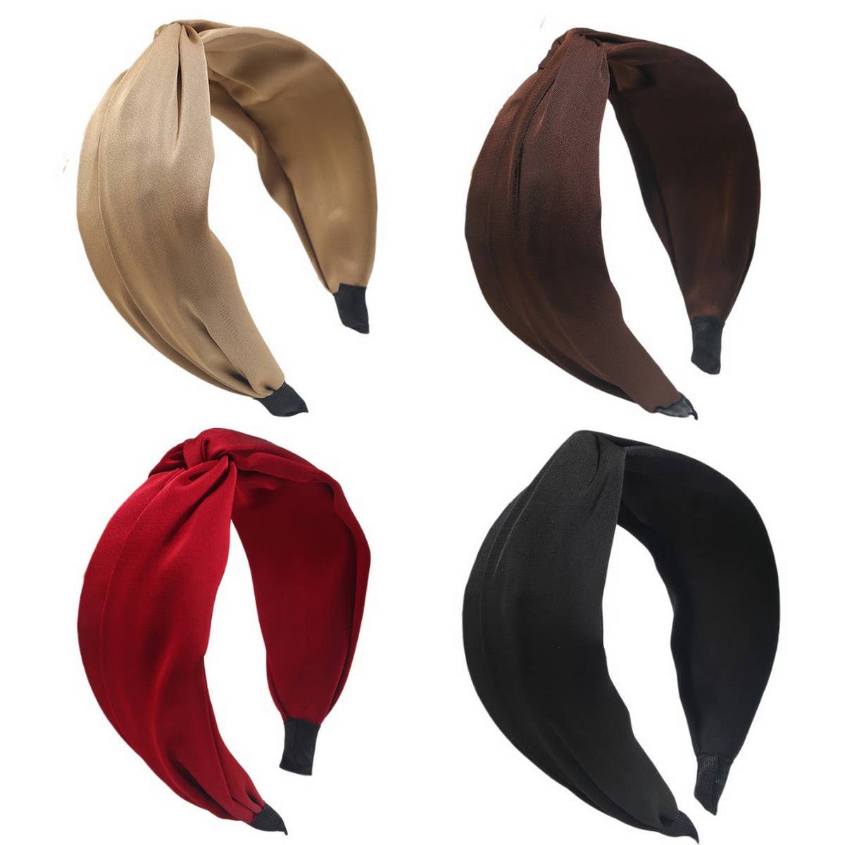 RETRO SOLID COLOR HIGH SKULL HEADBAND_CWAHA1685