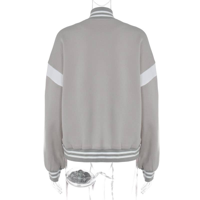 COMFORTABLE CASUAL FASHION CREW NECK JACKET
