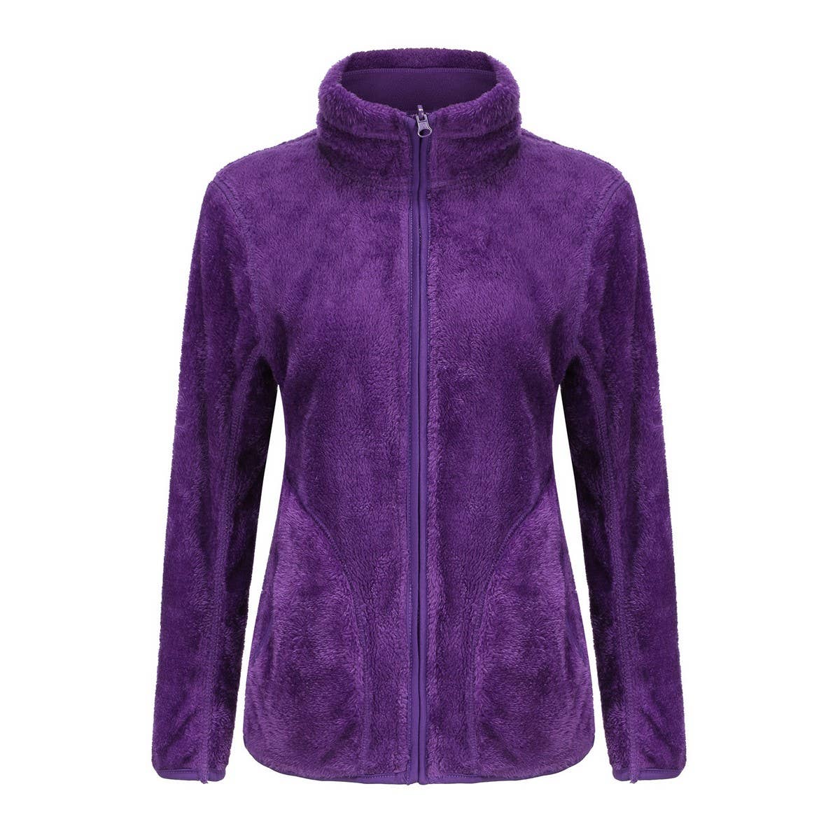 Fleece thickened double fleece cardigan jacket