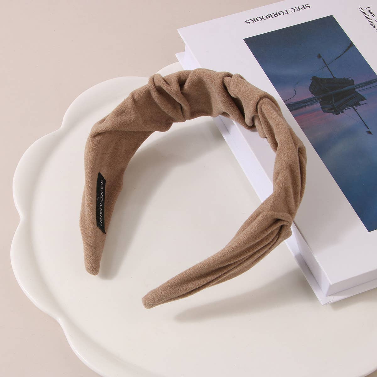 WOMEN WIDE-BRIMMED HAIRBAND HEADDRESS_CWAHA0475