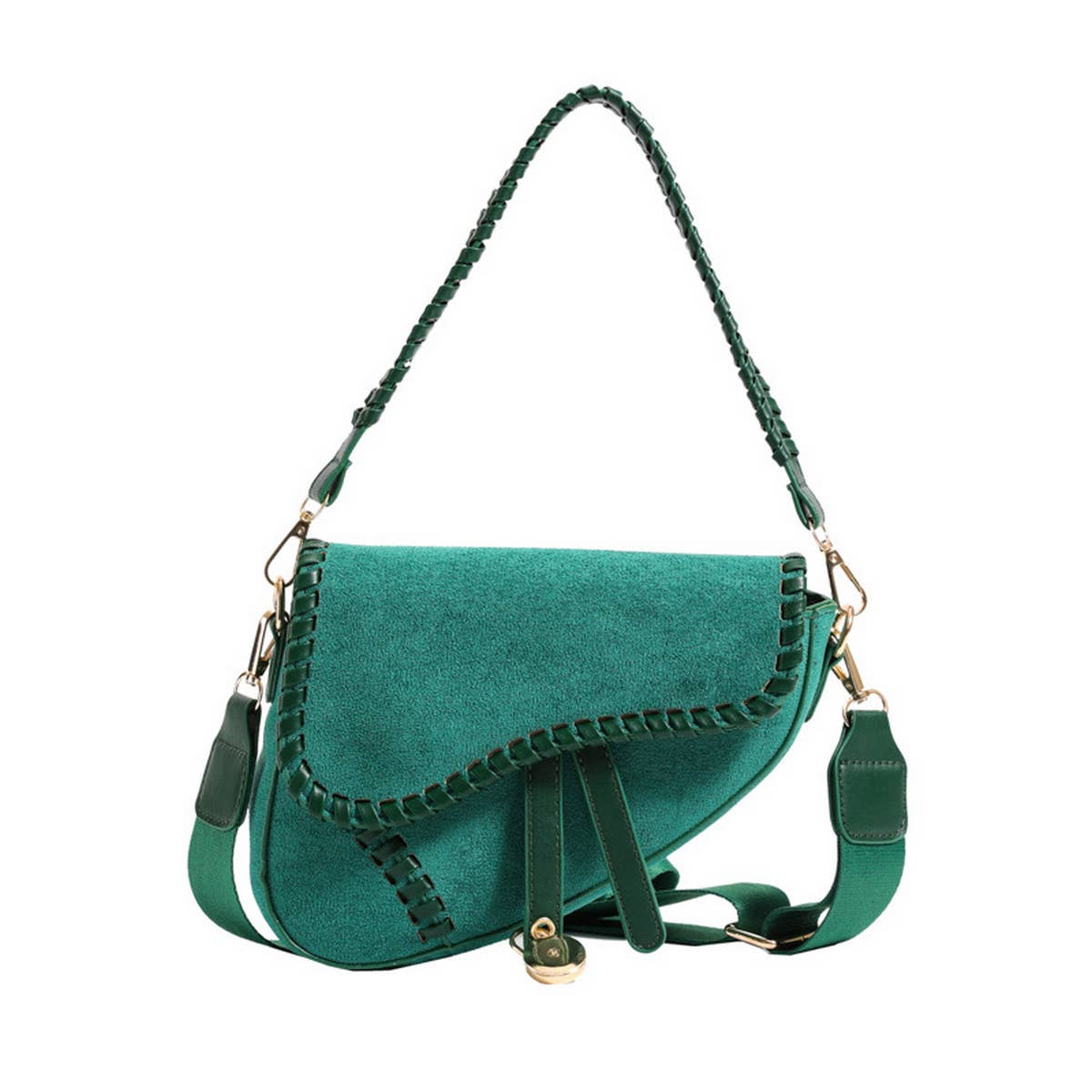 WOMEN FASHIONABLE SHOULDER UNDERARM BAG_CWAB1597
