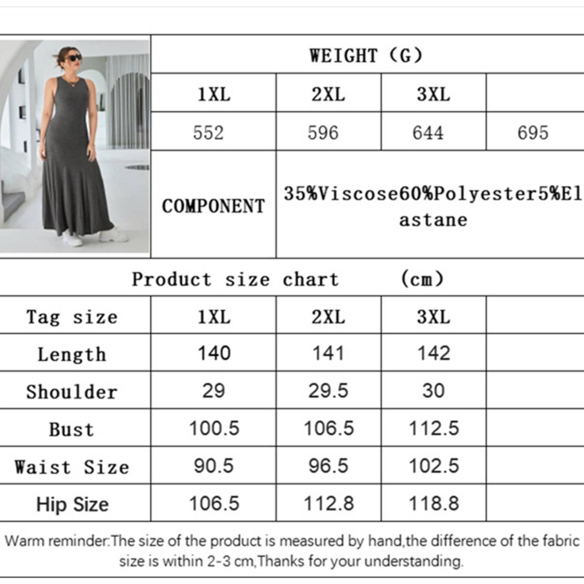 Chic Sleeveless Round Neck High-Waist Dress