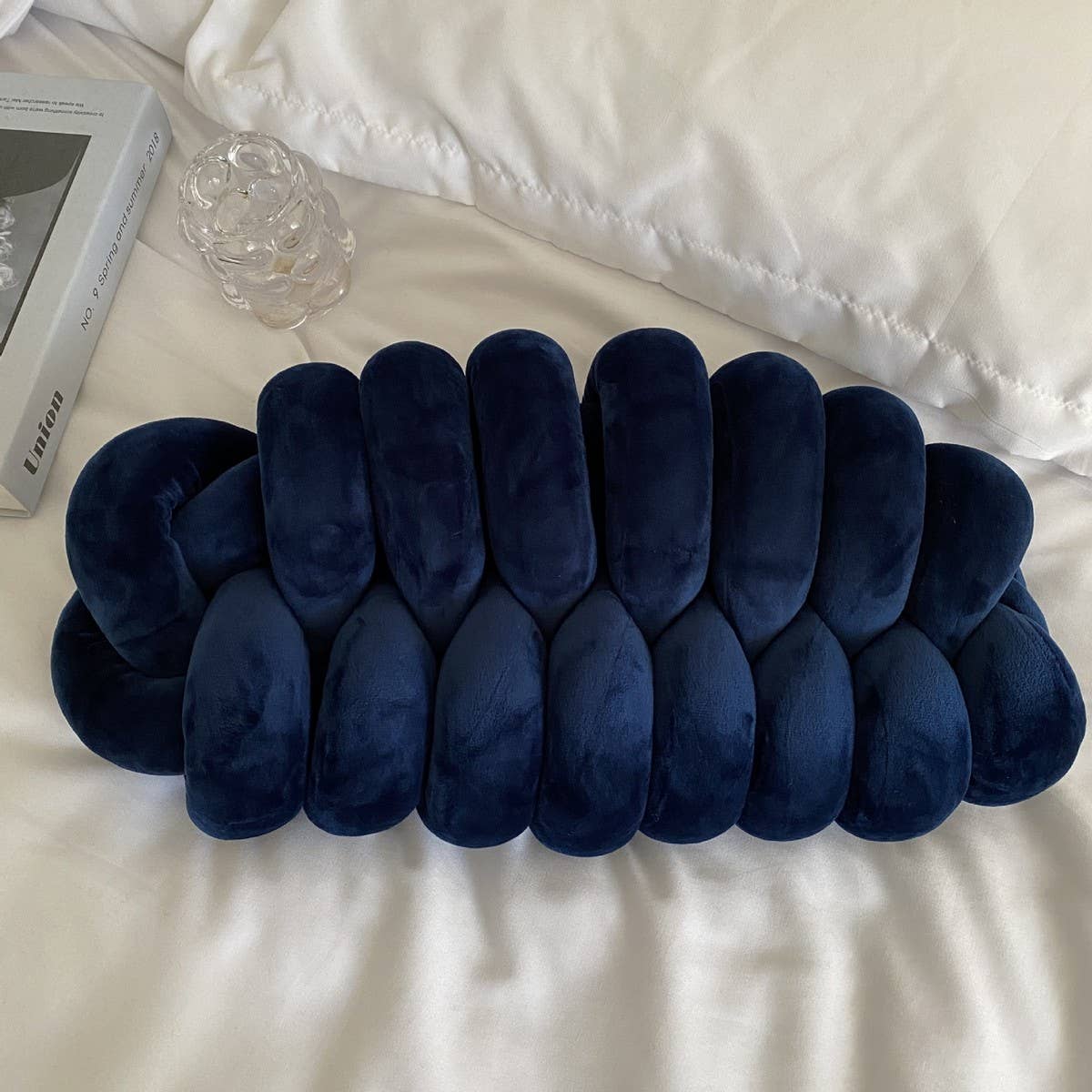 CATERPILLAR WOVEN PILLOW CUSHION_CWMM0860