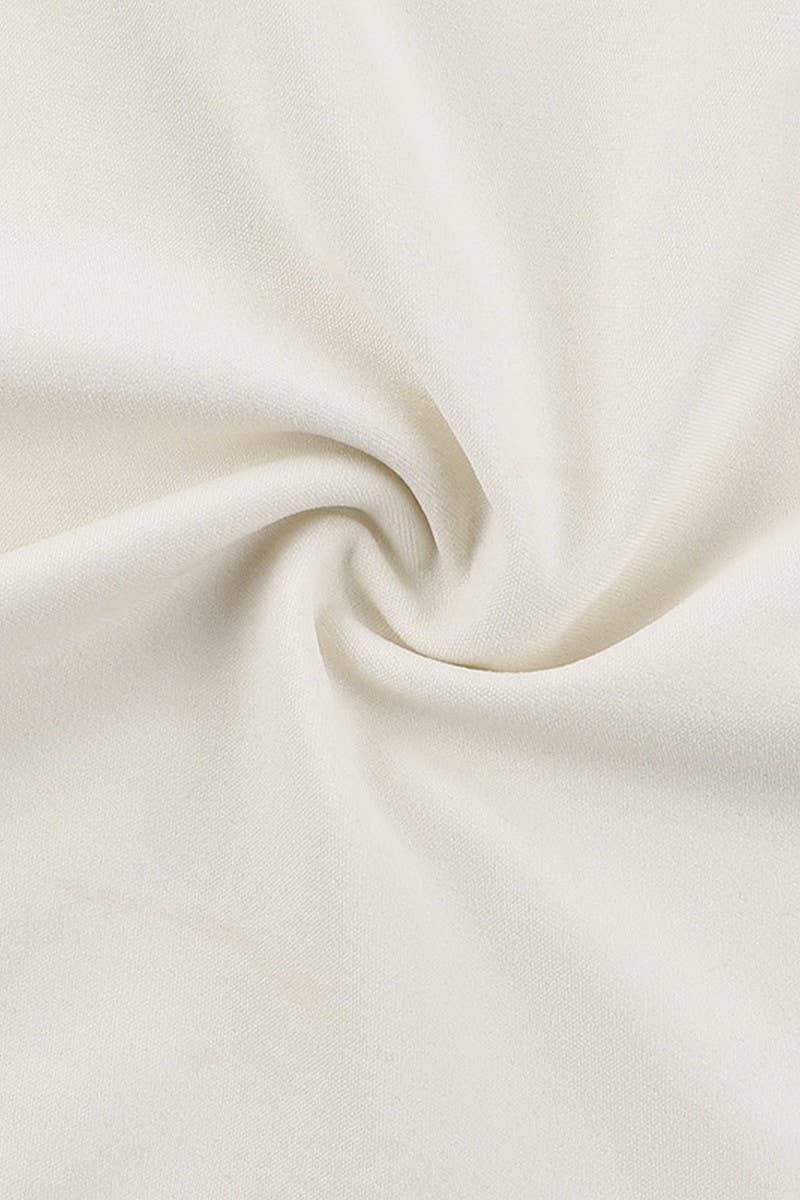 CWTBLL3315_SOLID COLOR ONE SHOULDER RIBBON SLEEVELESS TOP