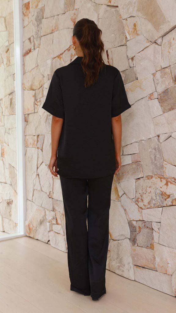 Comfortable short-sleeved trousers home suit