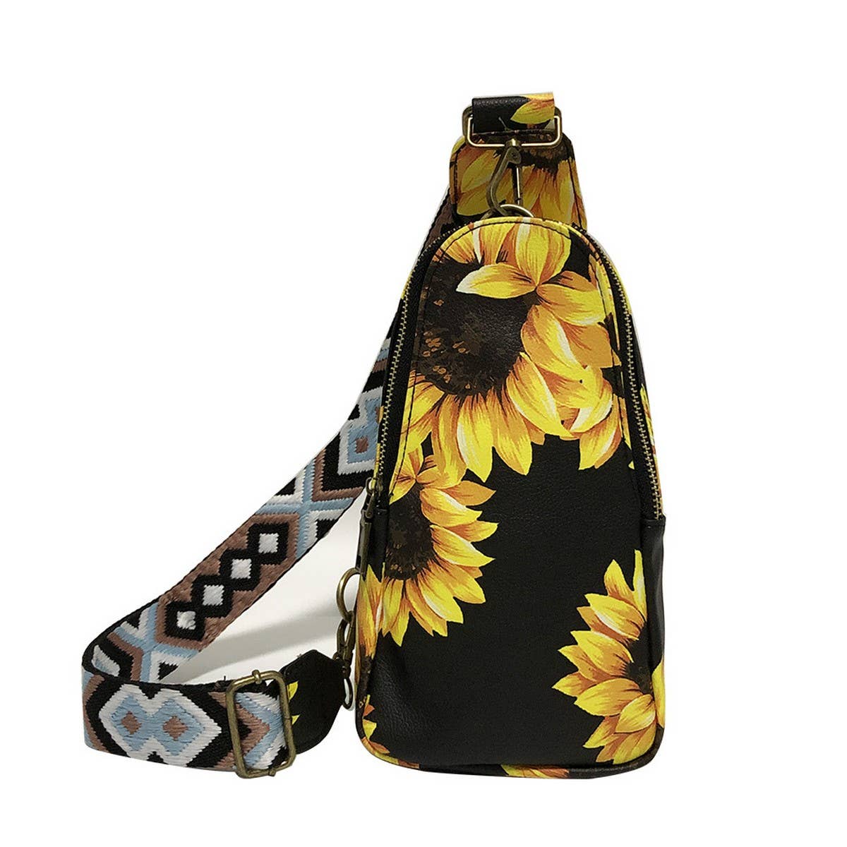LEOPARD PRINT OUTDOOR SPORT BACKPACK CROSSBODY BAG_CWAB1398