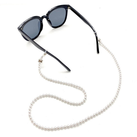 X PEARL BEADED GLASSES LANYARD_CWMM1156