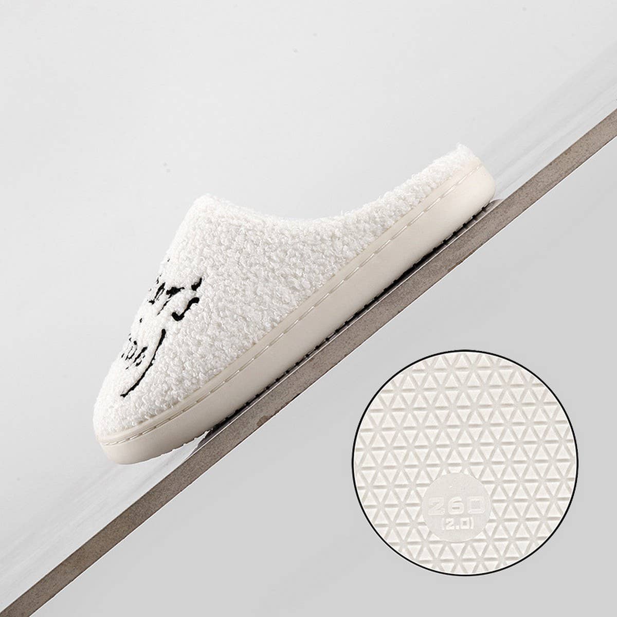 NEW SEAGULL THICK-SOLED WARM COTTON SLIPPERS