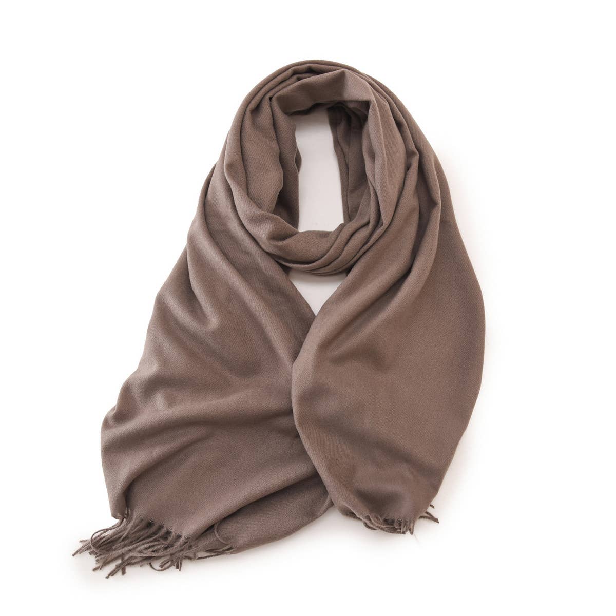 Winter Scarf Shawl - Soft Warm Fringe Design