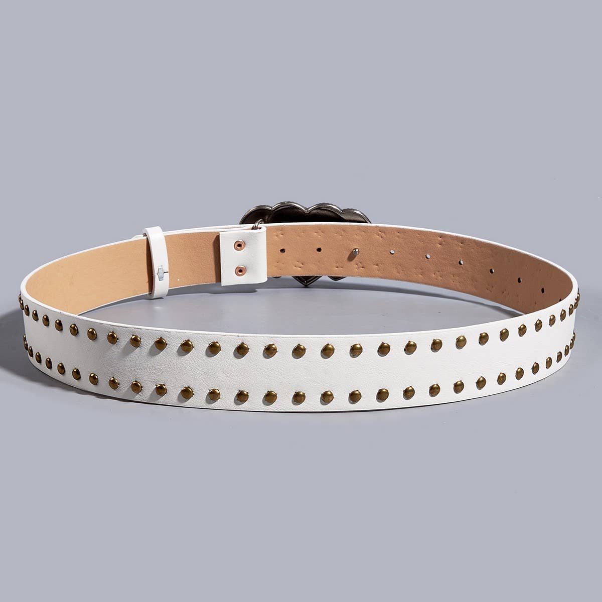 CWABE0561_PUNK HEART TOOL BELT WITH RIVETS