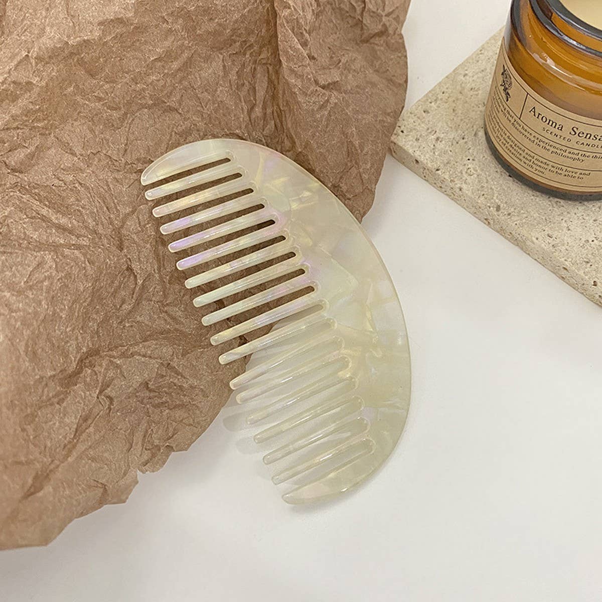 Acetate Hair Comb Forest Style Hair Accessory_CWMM6446