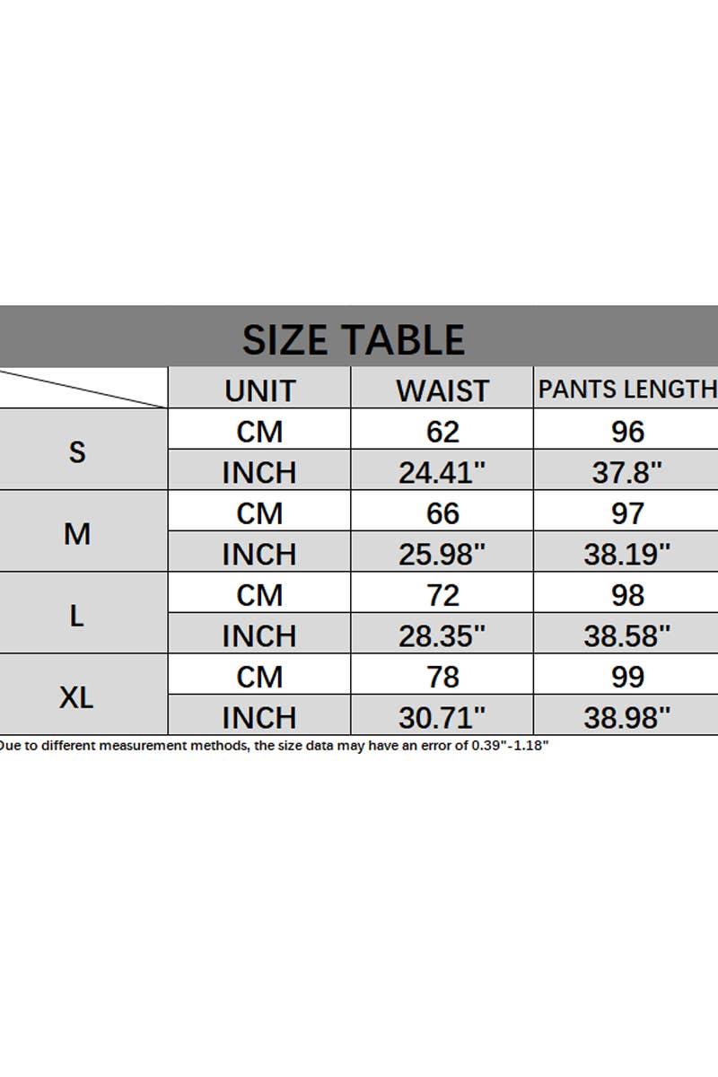 CWBLP2180_FLORAL WIDE-LEG HIGH WAIST CASUAL TROUSERS