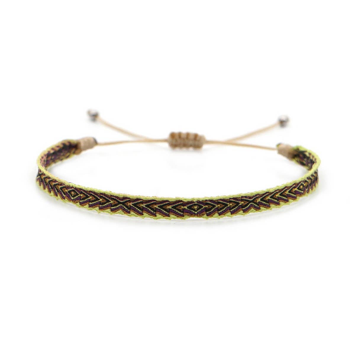ETHNIC RETRO RIBBON HAND-WOVEN BRACELET_CWAB4618