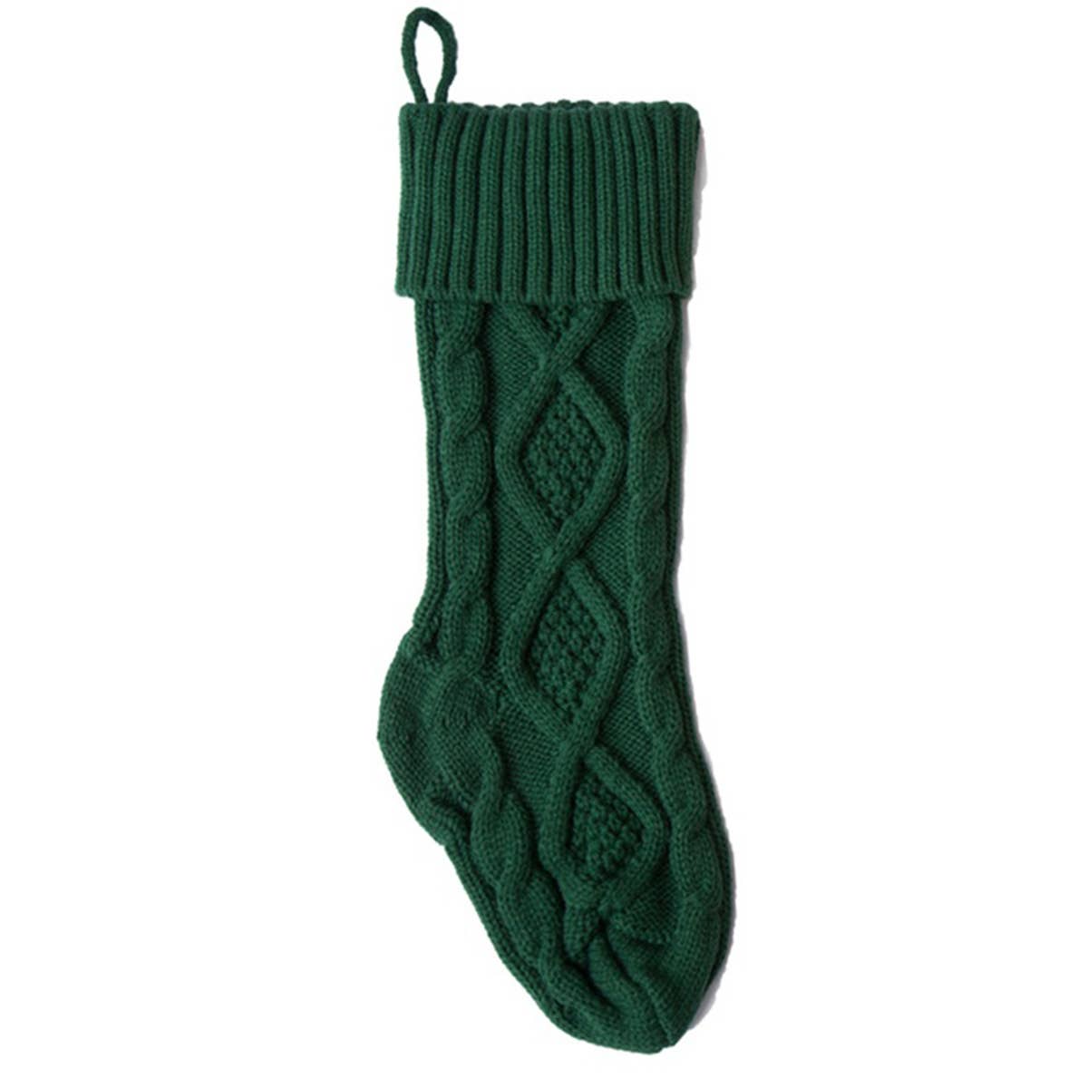 DIAMOND SHAPED CANDY BAG CHRISTMAS STOCKING