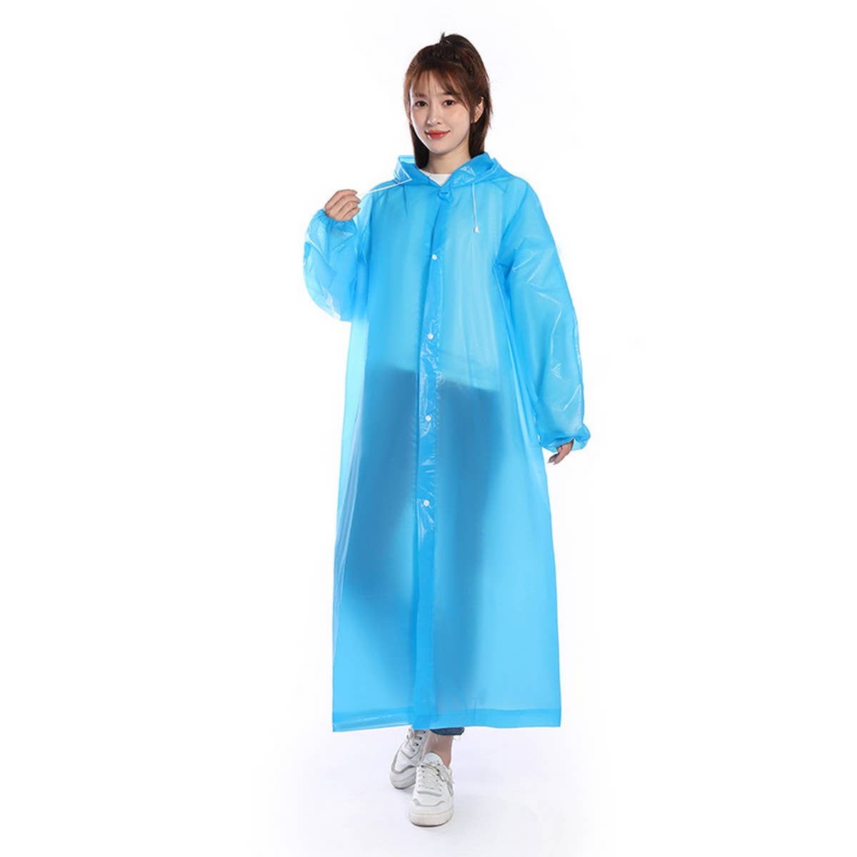 CWMM1493_PEVA REUSABLE HOODED RAINCOAT