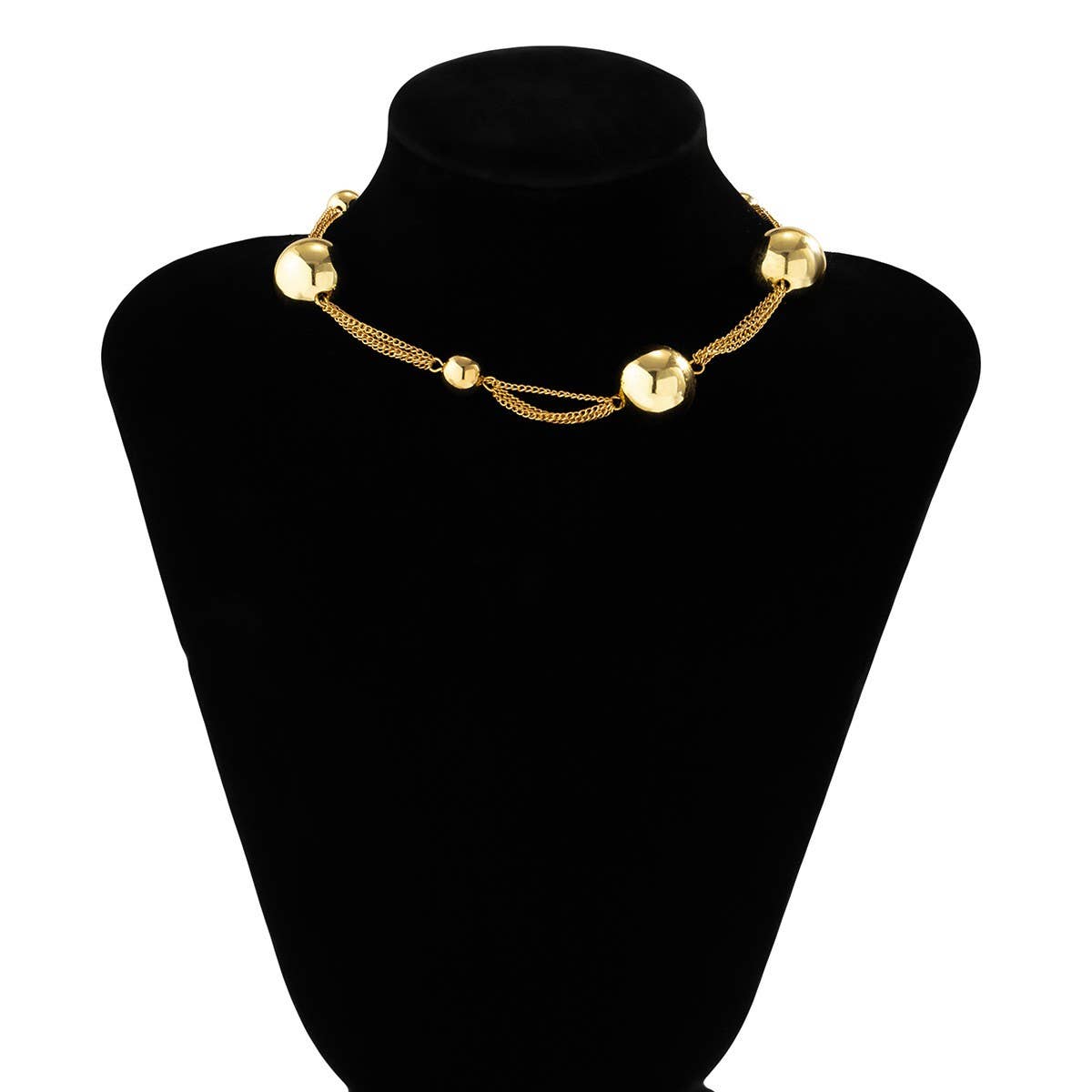 PUNK STYLE IMITATION PEARL NECKLACE_CWAJE1125