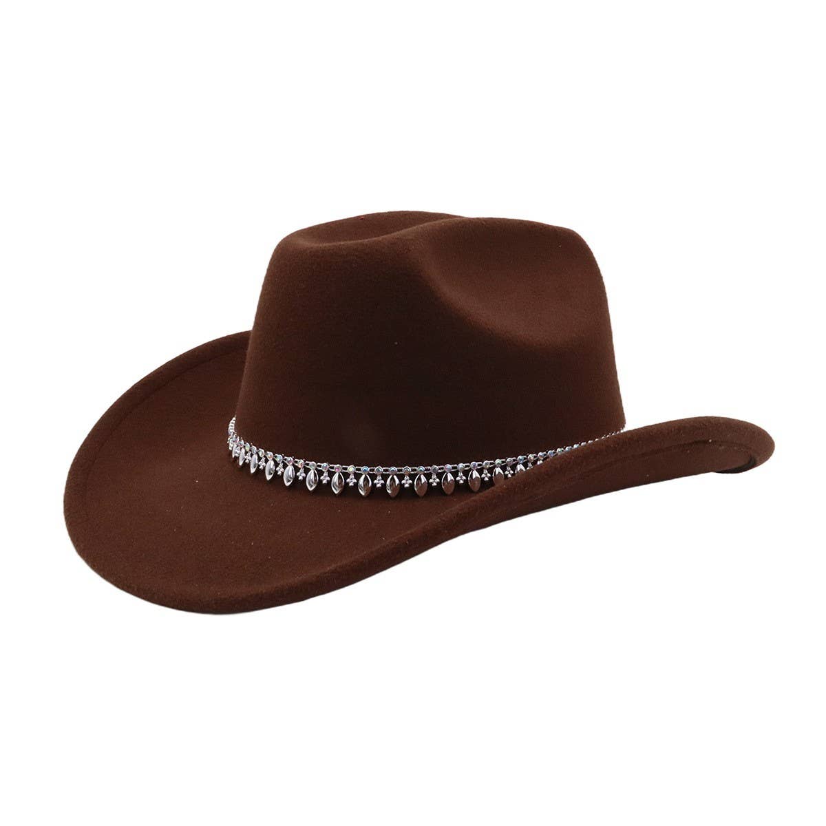 Couple Fedora Jazz Hat Western Ethnic Wool Hat_CWAH04370