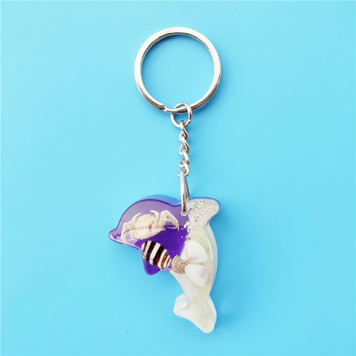 NEW DOLPHIN SHAPE KEYCHAIN SOUVENIR PENDANT
