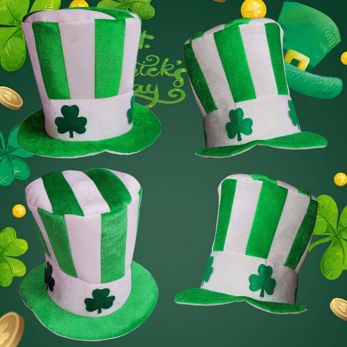 CWAH4039_SHAMROCK FESTIVAL LUCKY SHOW SUPPLIES HAT