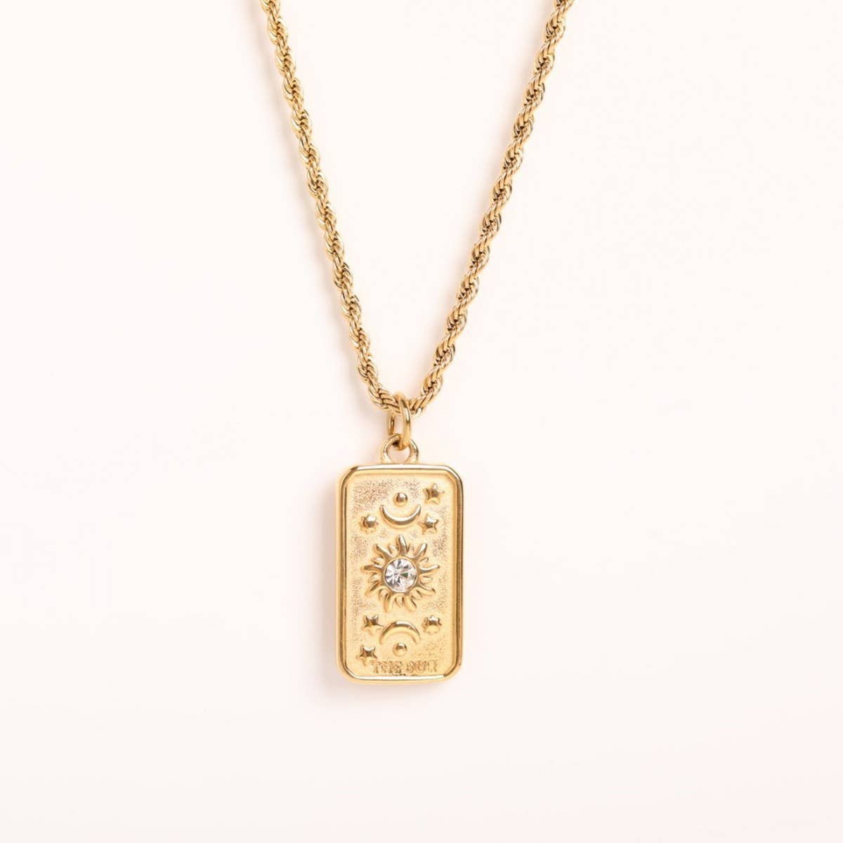 CREATIVE STAINLESS STEEL NICHE DESIGN NECKLACE