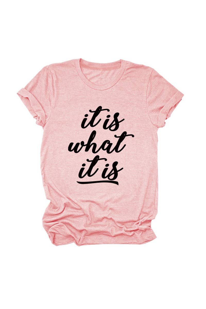 CWTTS1556_SUMMER LETTER CASUAL SHORT-SLEEVED T-SHIRT