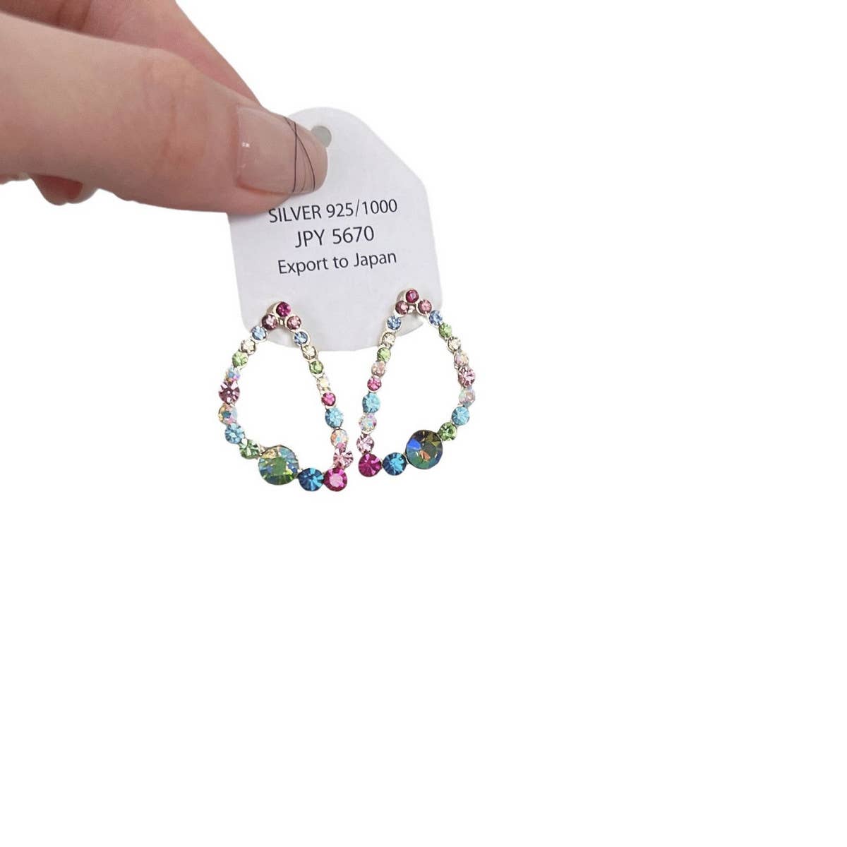 SWEET AND ELEGANT COLORED EARRINGS