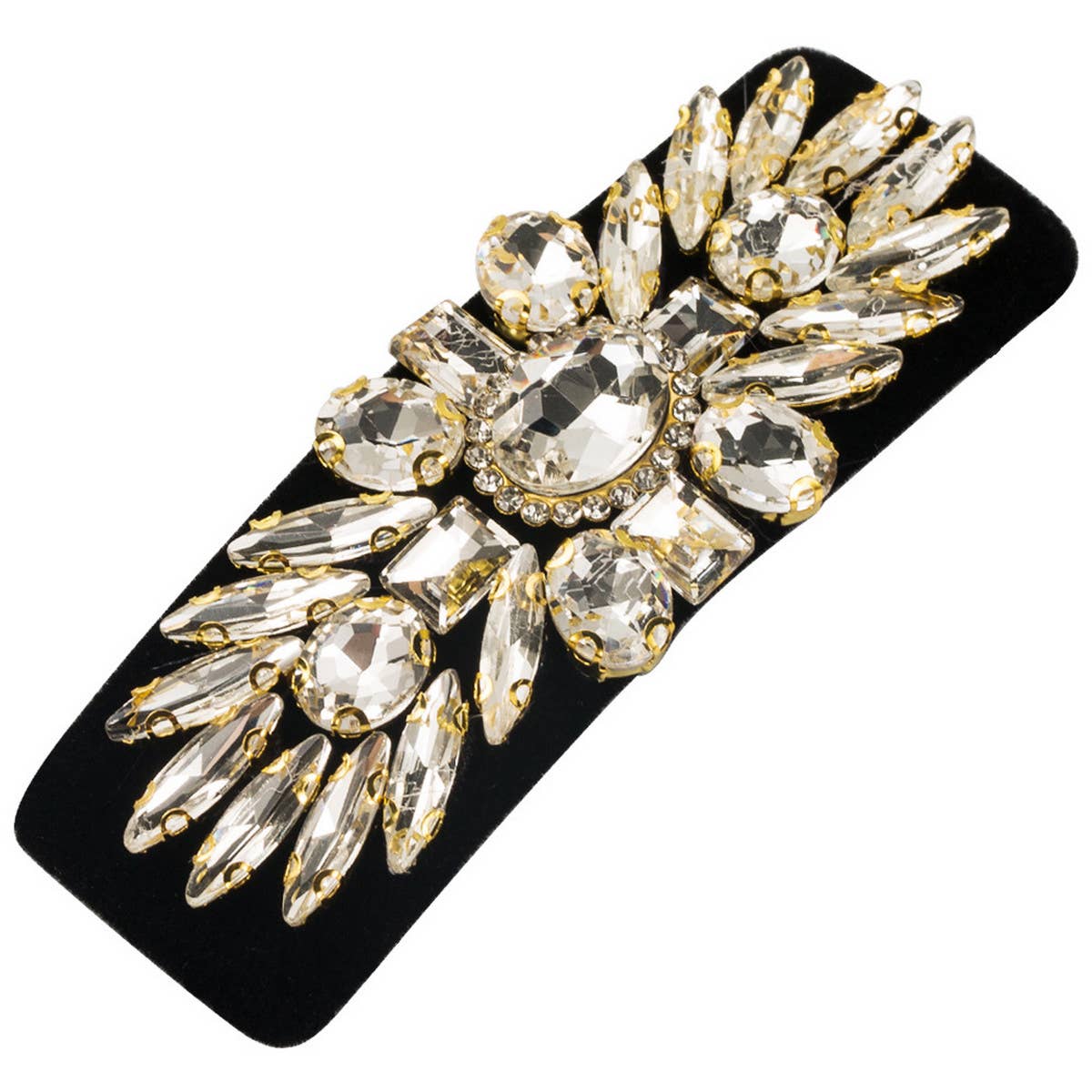 SHINY COLORFUL GLASS DIAMOND HAIRPIN_CWAHA1770