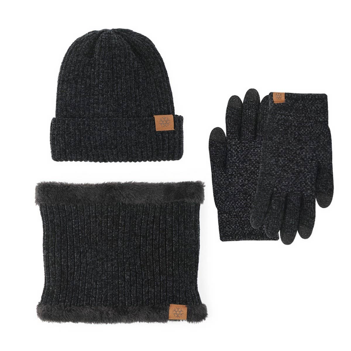 WINTER TOUCH SCREEN WINDPROOF THREE-PIECE SUIT