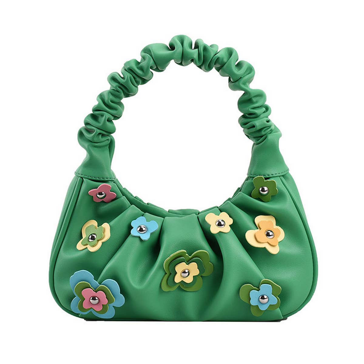 FASHIONABLE PLEATED SHOULDER BAG_CWAB1586