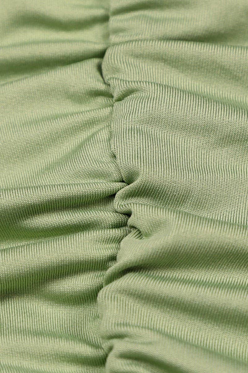 CWDTD00497_TIE OFF SHOULDER LONG SLEEVE BODYCON DRESS