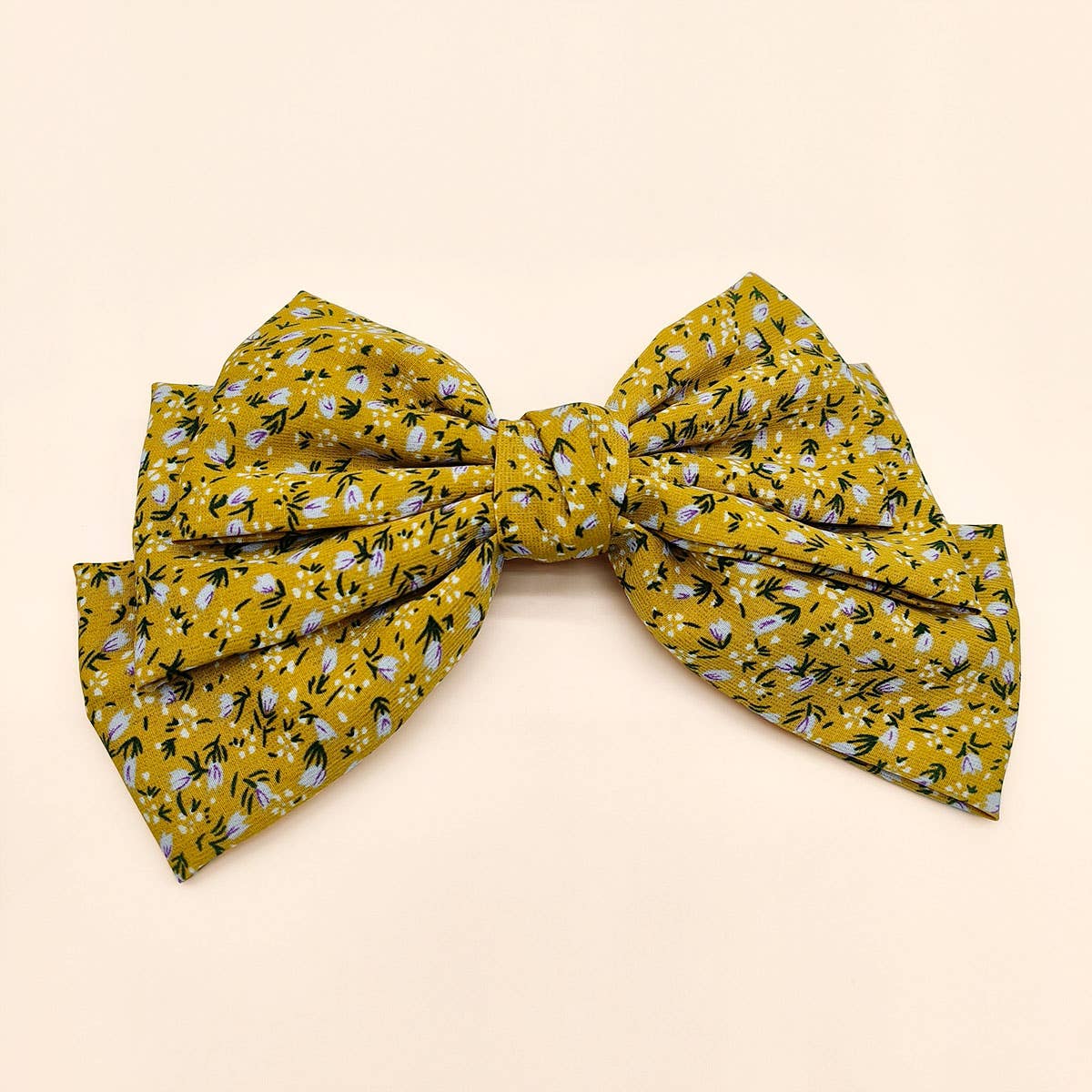 NEW THREE-LAYER KNOTTED LARGE BOW HAIRPIN_CWAHA0852