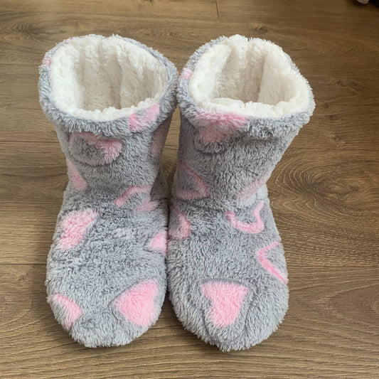 ADULTS THICKENED VELVET COMFORTABLE SOCK SLIPPERS_CWMS1206