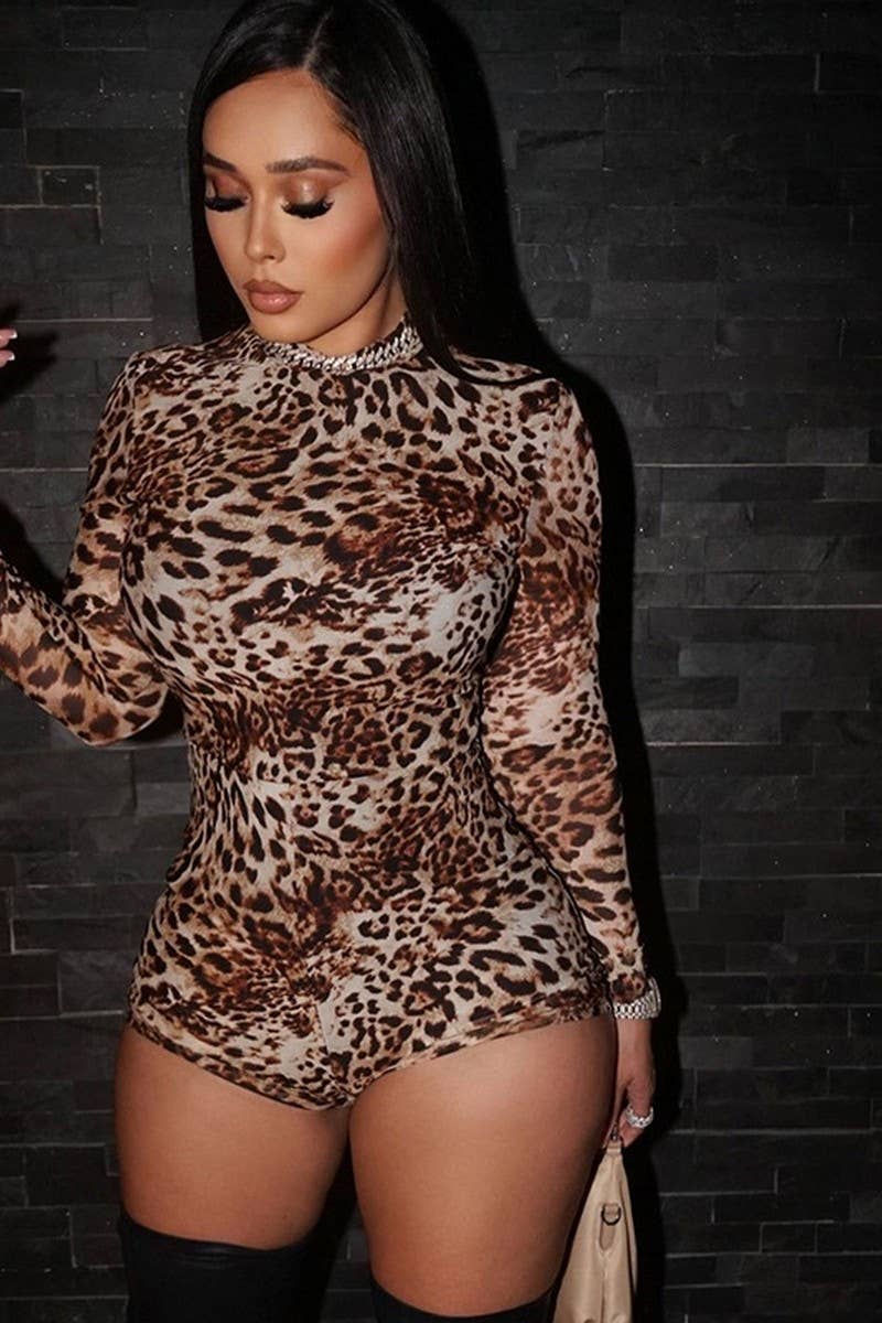 CWSBSL0106_ROUND NECK LONG SLEEVE LEOPARD PRINT BODYSUIT