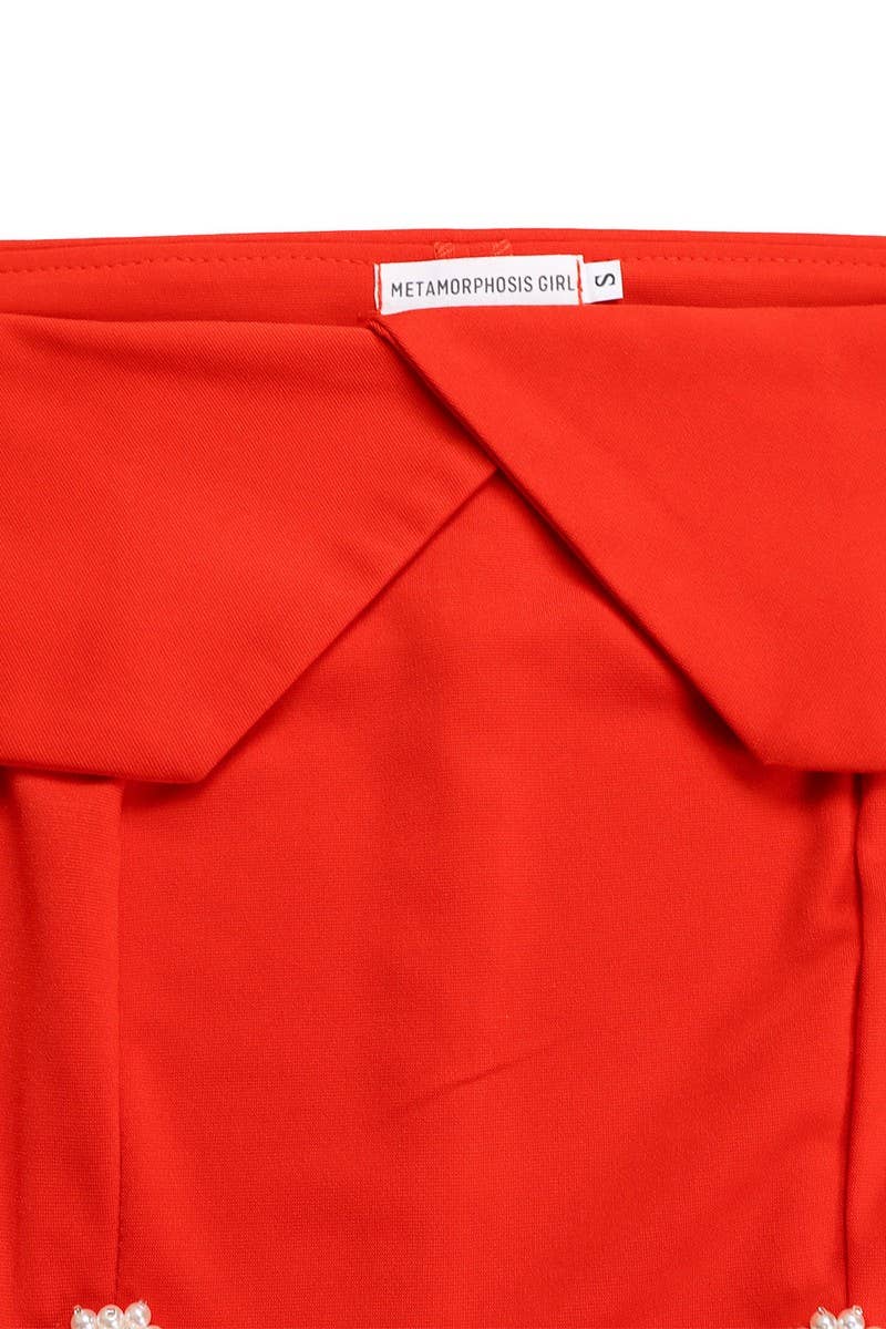 CWDMD01263_2025 WOMEN ELEGANT SOLID COLOR HALF SLEEVE DRESS