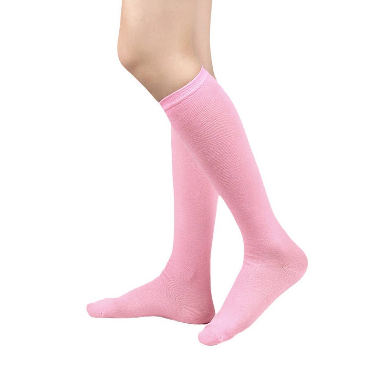 CWMM10064_WOMEN KNEE-HIGH SOCKS FOR SCHOOL &AMP  PERFORMANCE