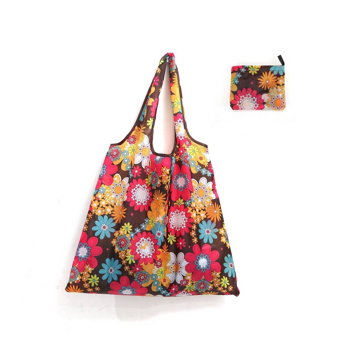 PRINTED LARGE CAPACITY FOLDING SHOPPING BAG_CWAB3474