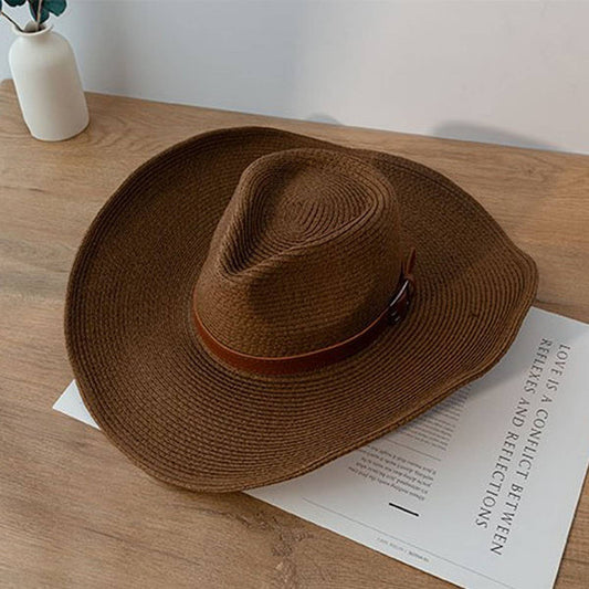 Summer wide brim sun hat for men_CWAH3413