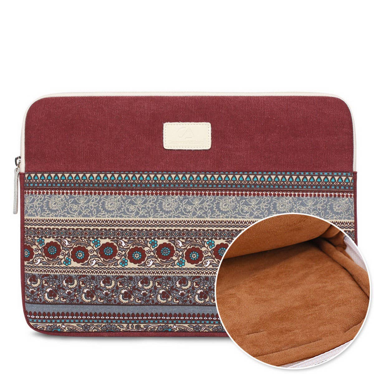 CANVAS PRINTED LAPTOP SLEEVE COMPUTER CASE_CWMM2068