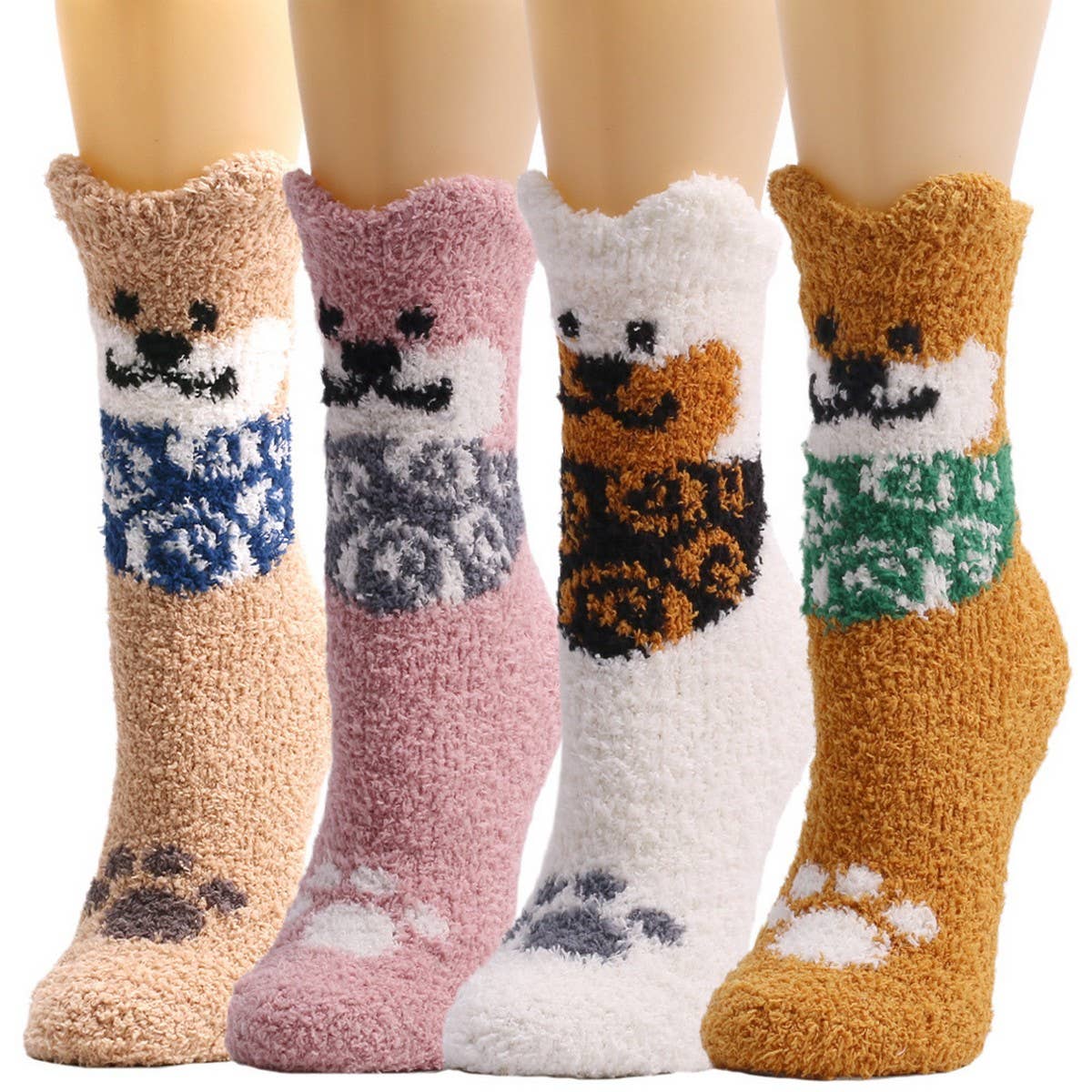 CWMS02689_CHRISTMAS CARTOON SOCKS WOMEN