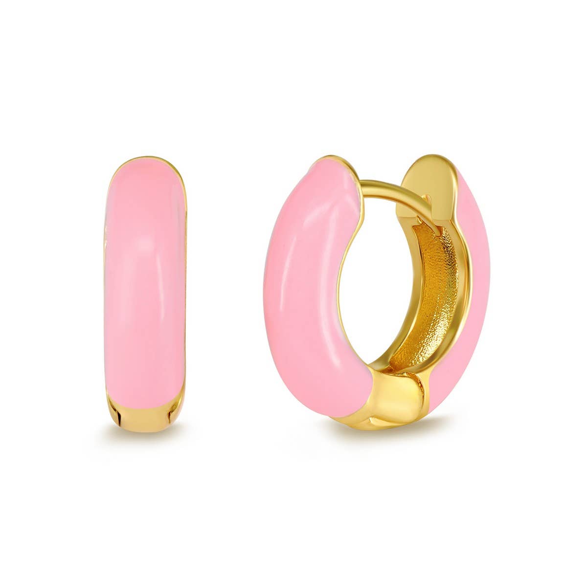 GEOMETRIC FRESH SWEET ROUND OIL DROP EARRINGS