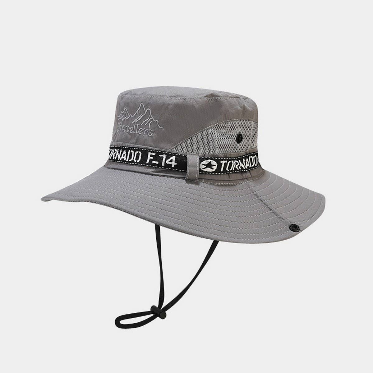 Breathable Wide Brim Sun Hat for Outdoor Fishing_CWAH3891