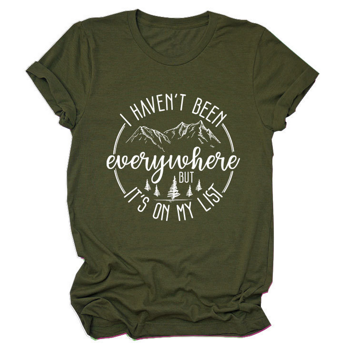 New Summer Short Sleeve T-Shirt, Geometric_CWDSD8369