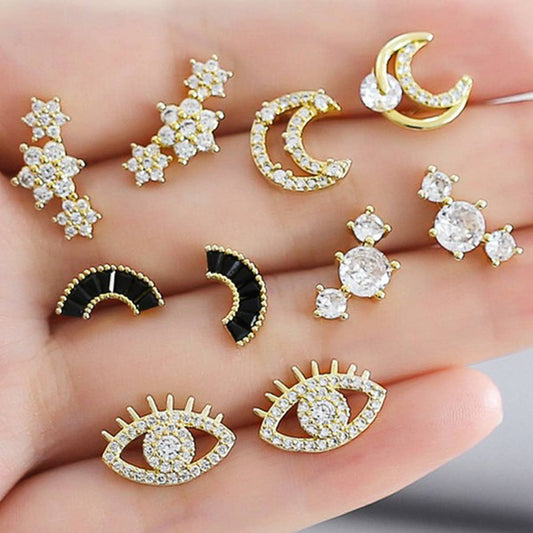 SWEET AND SHINY VERSATILE EARRINGS