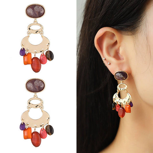 NEW RETRO PENDANT FASHION EARRINGS FOR WOMEN_CWAJE2956