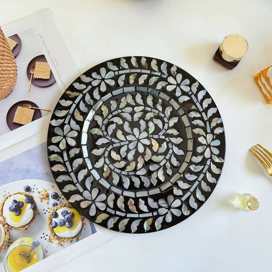CREATIVE COLORFUL SHELL ROUND PAD INSULATION PAD