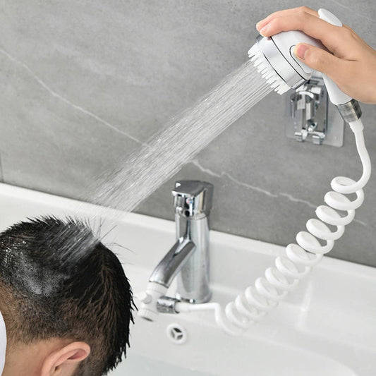 MERIDIAN EXTERNAL SHOWER SET WITH MASSAGE COMB