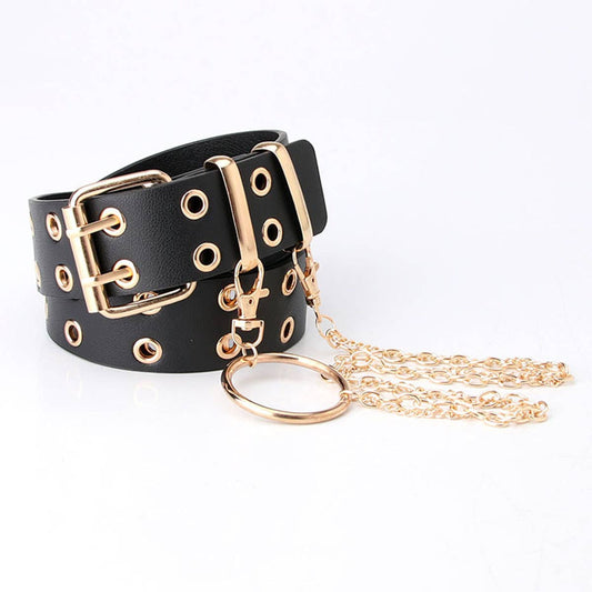 Hip-hop punk street fashion cool ins style belt
