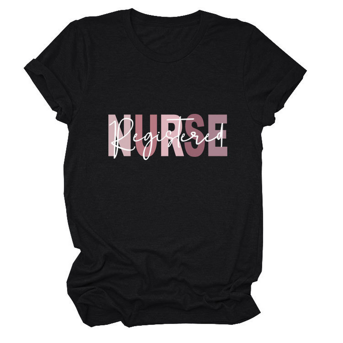 Trendy Plus Size T-Shirt for Women, Short Sleeve