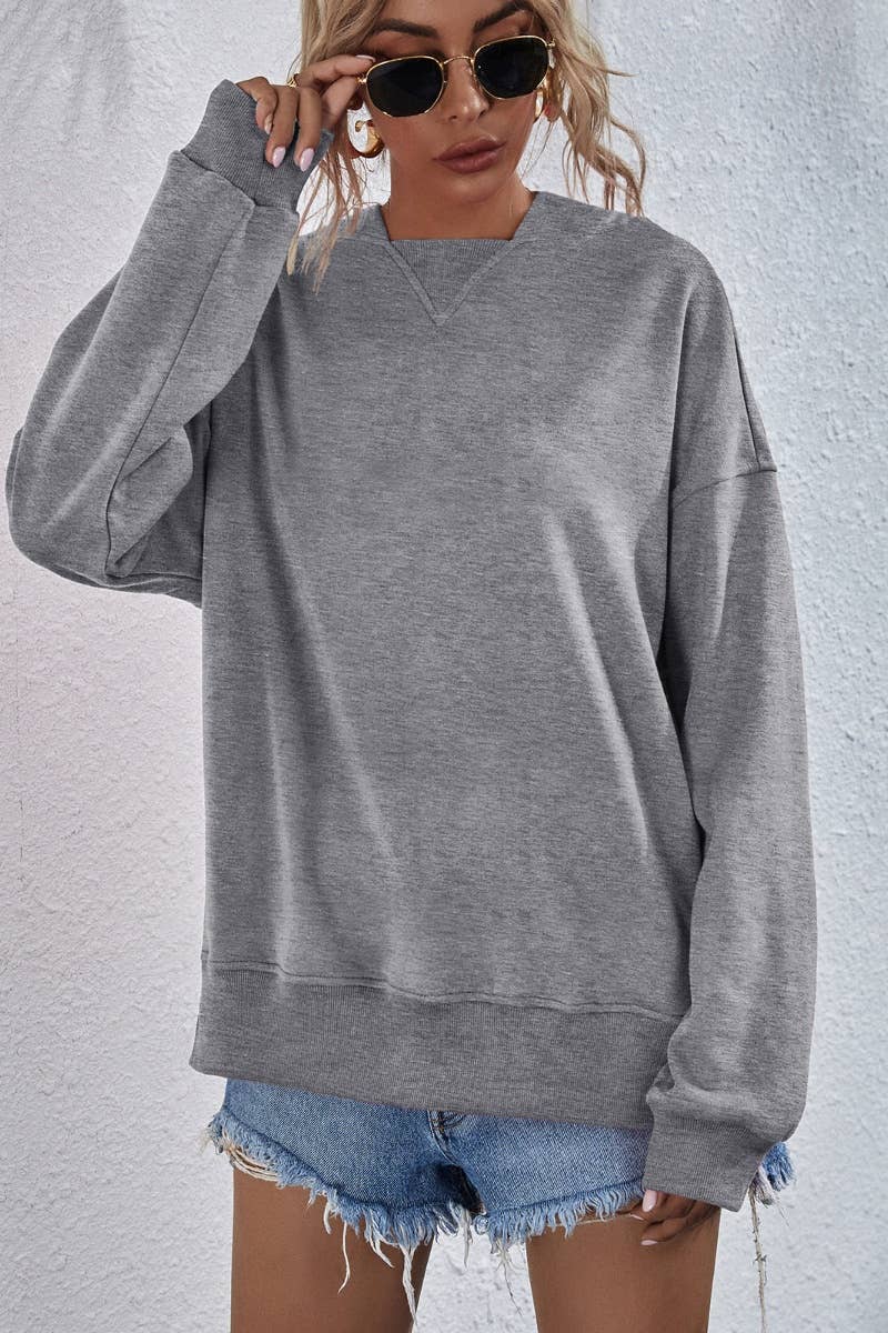 CWTBLL2619_WINTER CASUAL FLEECE LONG-SLEEVED HOODIE